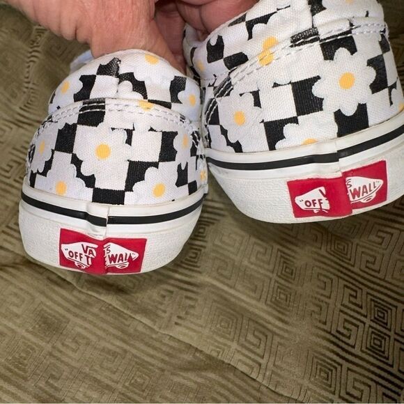 WOMEN'S VANS DOHENY CHECKER SKATE SHOES sz 6 - Picture 5 of 10